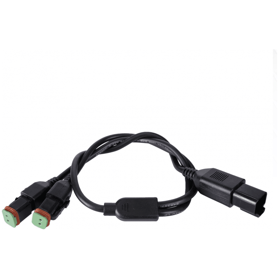 Fluxon Splitter 2-polig von 1 auf 2 Stecker Kabelsplitter Verteiler - PARTLB01S - Tools.de TP Profishop GmbH