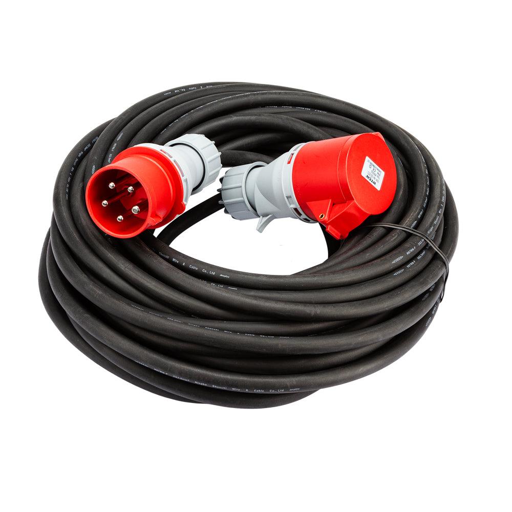 Fluxon Verlängerungskabel 400V 25m 5G 2,5mm² Kabel Stromkabel - VK38M25 - Tools.de TP Profishop GmbH