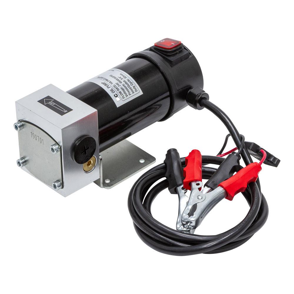 FUELWORKS Elektrische Zahnradpumpe 12V - 10L/min, 4bar, für Öle bis 90°C, IP55 - OP06V12 - Tools.de TP Profishop GmbH
