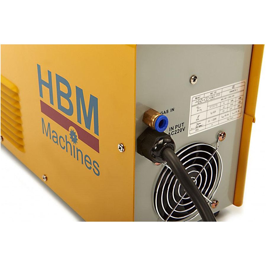 HBM 155 Schweißinverter MIG-Wechselrichter mit IGBT-Technologie - 4953 - Tools.de TP Profishop GmbH