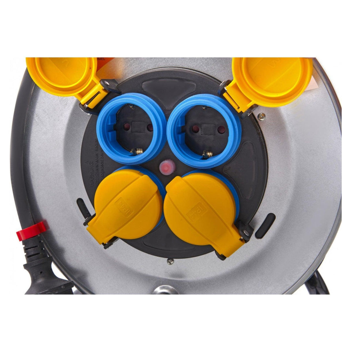 HBM 25 Meter spritzwassergeschützte IP44 Kabeltrommel, Kabeltrommel 3 x 1,5 mm - Tools.de TP Profishop GmbH