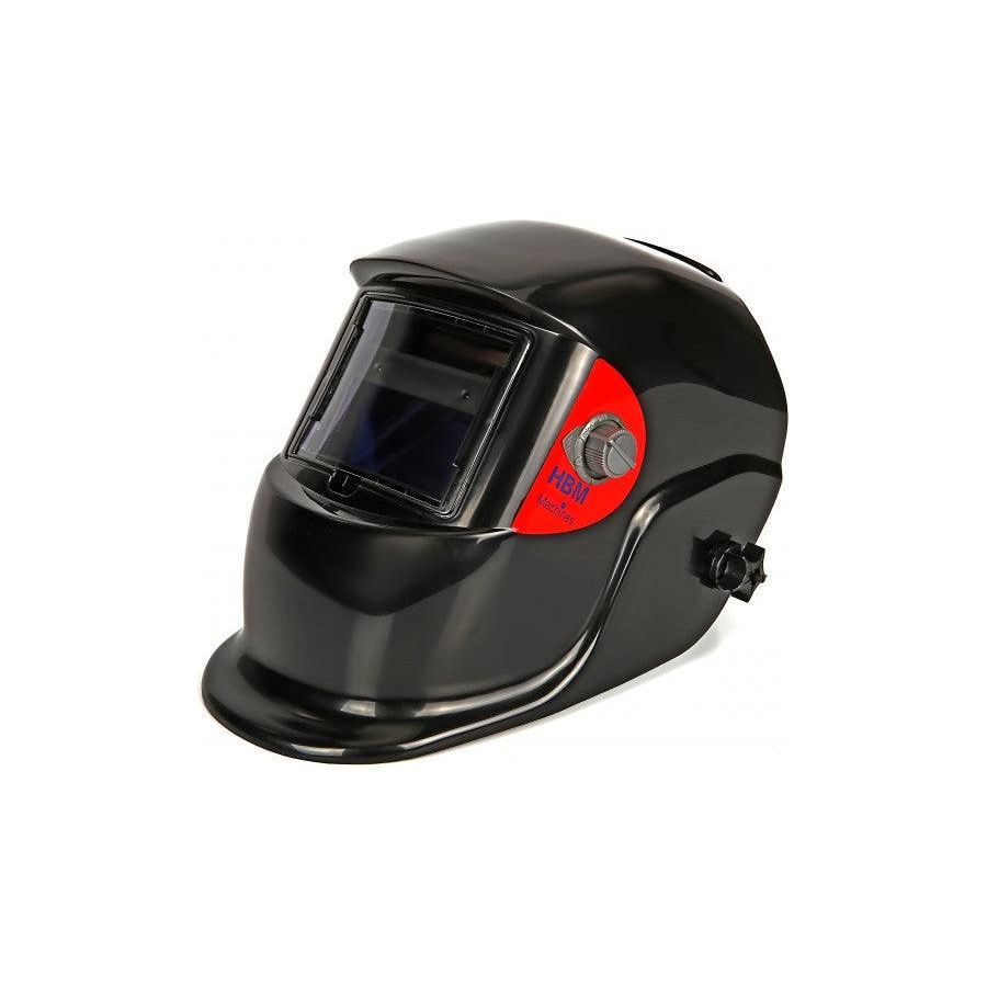 HBM Automatik-Schweißhelm Modell 8A in Schwarz - Fortschrittlicher Schutz für professionelles Schweißen - Tools.de TP Profishop GmbH