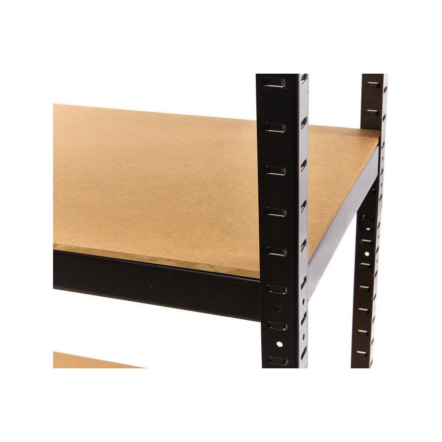 HBM Professionelles Regal/Garagenregal 5 x 275 kg - Robustes Garagen Regal, Wandregal für Werkstatt und Lagerung - Tools.de TP Profishop GmbH