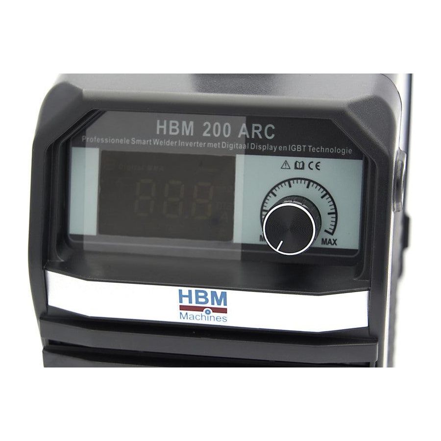 HBM Profi-Schweißinverter 200 ARC mit Digitalanzeige und IGBT-Technologie - Tools.de TP Profishop GmbH