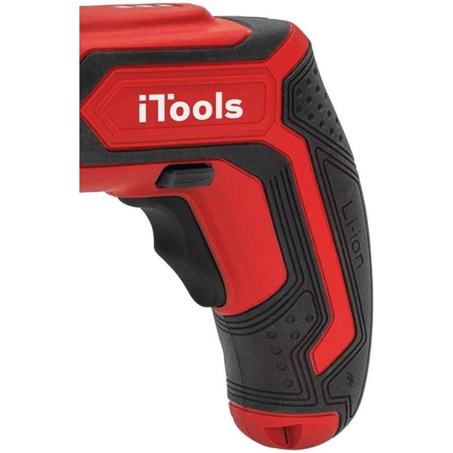 iTools Mini Akkuschrauber Set mit 3,6V Lithium-Ionen Akku und 28-teiligem Profi-Bit-Set - inkl. LED-Arbeitsleuchte und Tasche - ITASFL36A - Tools.de TP Profishop GmbH