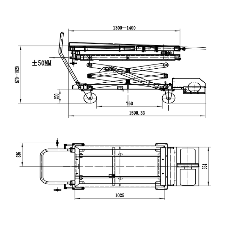 KROFtools Elektro Hubtisch - Akku Hubtisch Profi-Scherenhubtisch 1200 kg - vielseitig und leistungsstark - Hubtisch 9839 - Tools.de TP Profishop GmbH