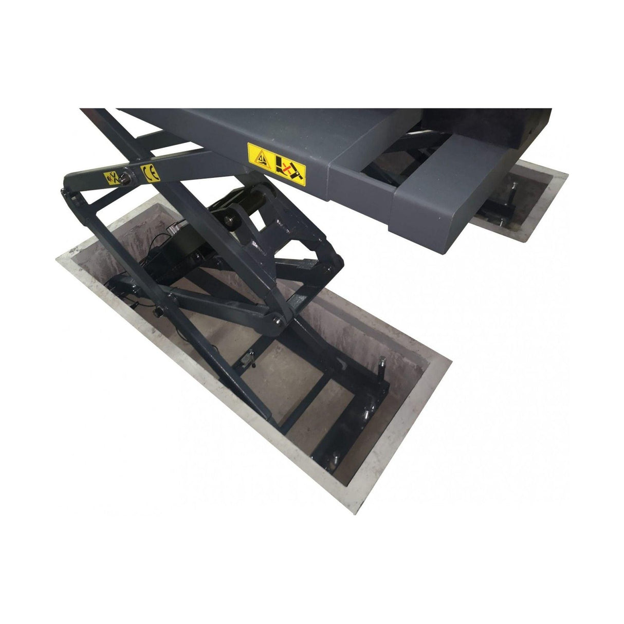 KROFtools Unterflur Scherenhebebühne 3.5 Tonnen Modell 9810 - Elektro Hydraulische Scherenhebebühne - Tools.de TP Profishop GmbH