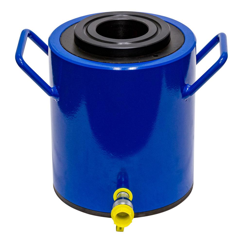 MAMMUTH 100t Hydraulik-Hohlkolbenzylinder, Hohlzylinder 100 Tonnen Hydraulisch Schlag 75mm MHC10075 - Tools.de TP Profishop GmbH