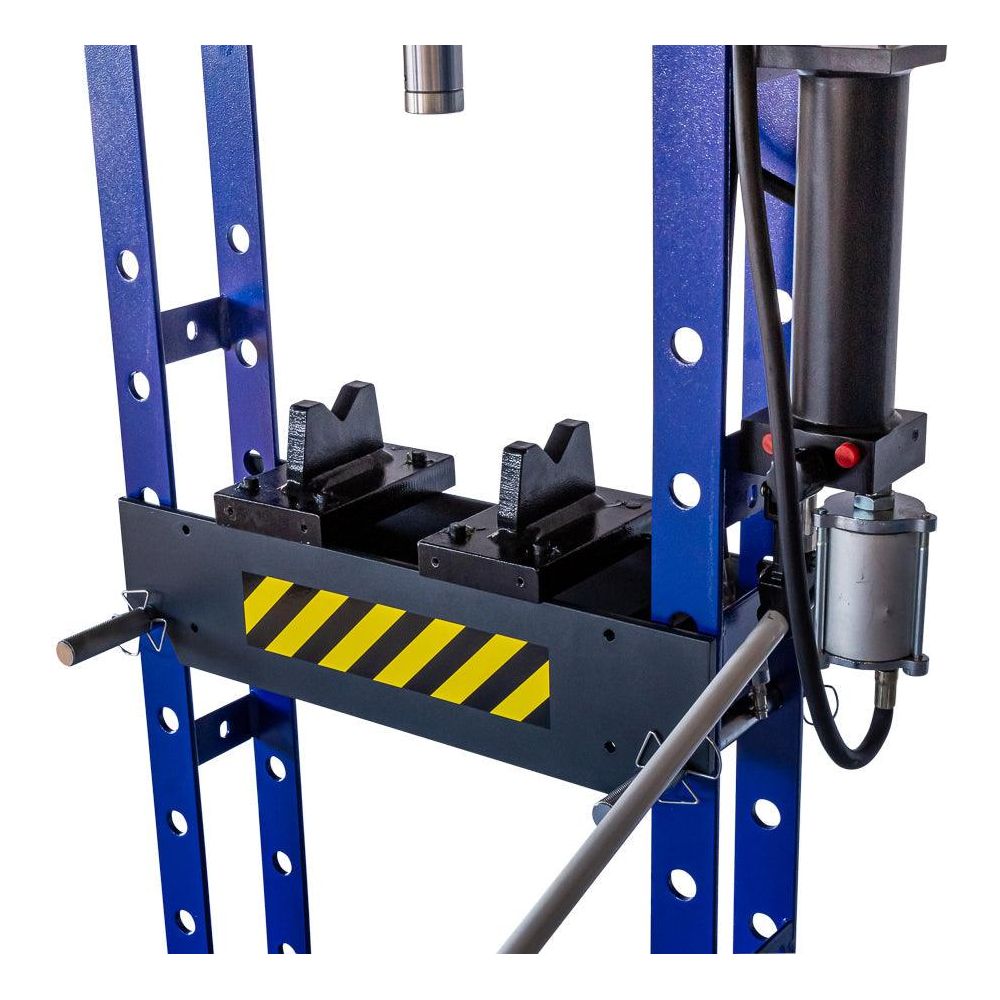 MAMMUTH 20t Werkstattpresse I 20 Tonnen Hydraulikpresse Pneumatisch - Handpumpe Manuell SP20HAL - Tools.de TP Profishop GmbH