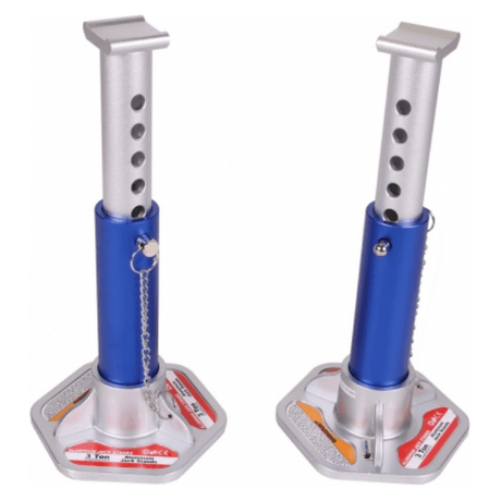 MAMMUTH 2x Unterstellböcke Aluminium 3 Tonnen JS3A - Tools.de TP Profishop GmbH
