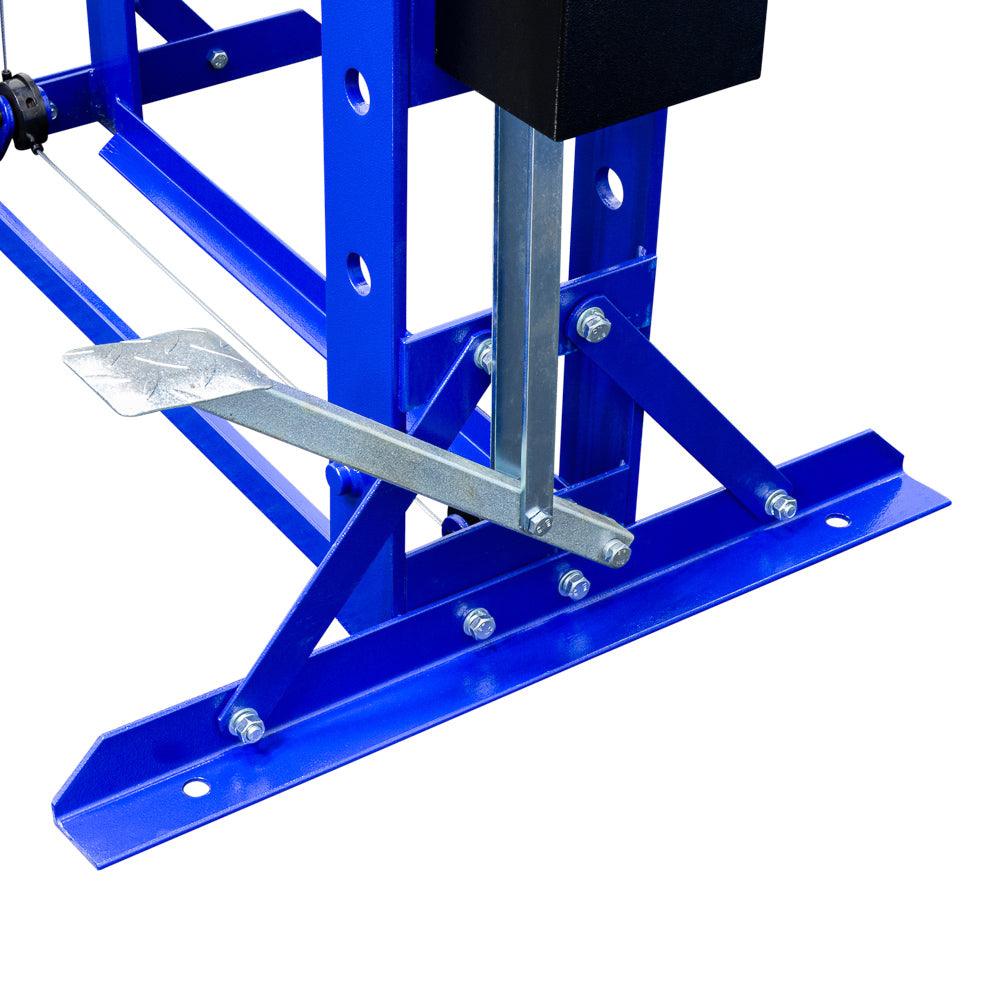 MAMMUTH 50t Werkstattpresse mit Fußpedal und manuelle Betätigung - 50 Tonnen Hydraulikpresse, Industriepresse SP50HHV - Tools.de TP Profishop GmbH