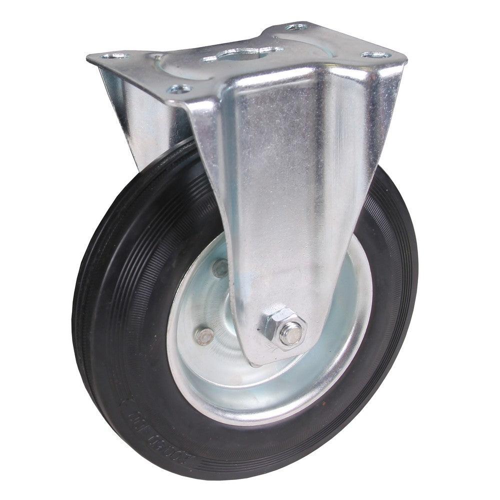 MAMMUTH Bockrolle 230kg 200 x 30mm Gummi Ersatzrad Ersatzrolle Rolle WE200RF - Tools.de TP Profishop GmbH