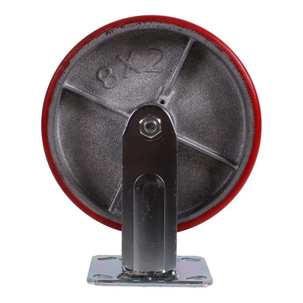 MAMMUTH Bockrolle 480kg 200 x 50mm / PU Rolle / Festes Rad WH200PF - Tools.de TP Profishop GmbH