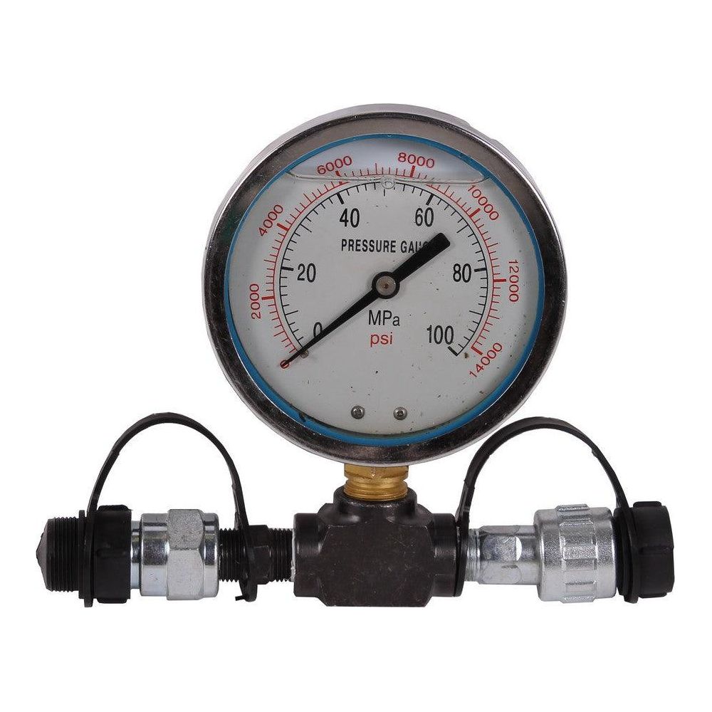 MAMMUTH Hydraulik Manometer mit T-Stück T18CM - Tools.de TP Profishop GmbH