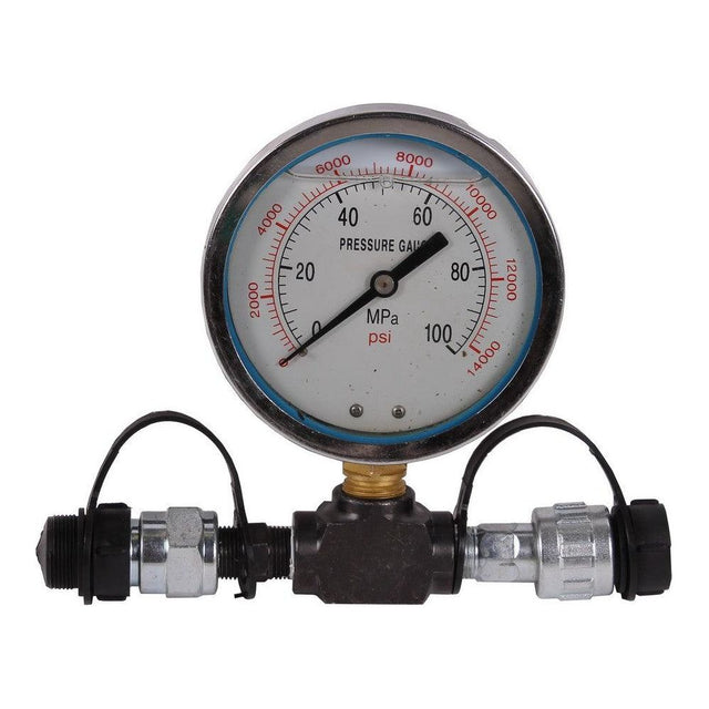 MAMMUTH Hydraulik Manometer mit T-Stück T18CM - Tools.de TP Profishop GmbH
