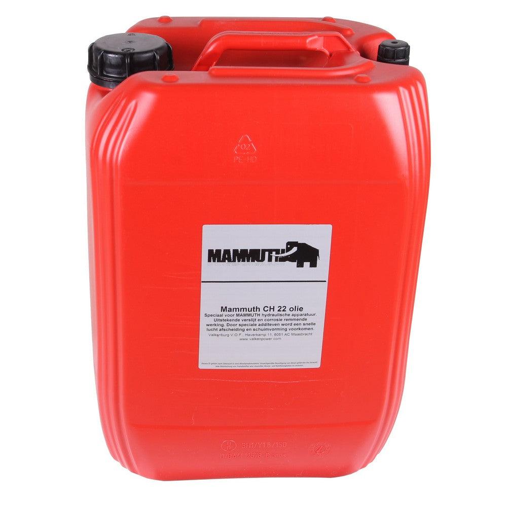 MAMMUTH Hydrauliköl Ölkanister 20L CH22 OCH22V20 - 9,49 €/L - Tools.de TP Profishop GmbH