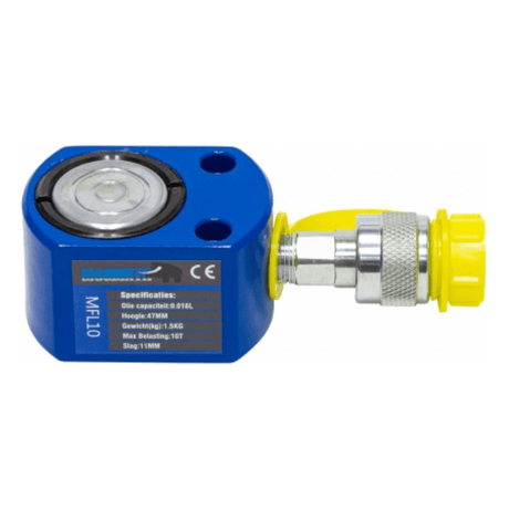 MAMMUTH Hydraulikzylinder 10 Tonnen Kurzhubzylinder Hub 11mm Zylinder MFL10 - Tools.de TP Profishop GmbH