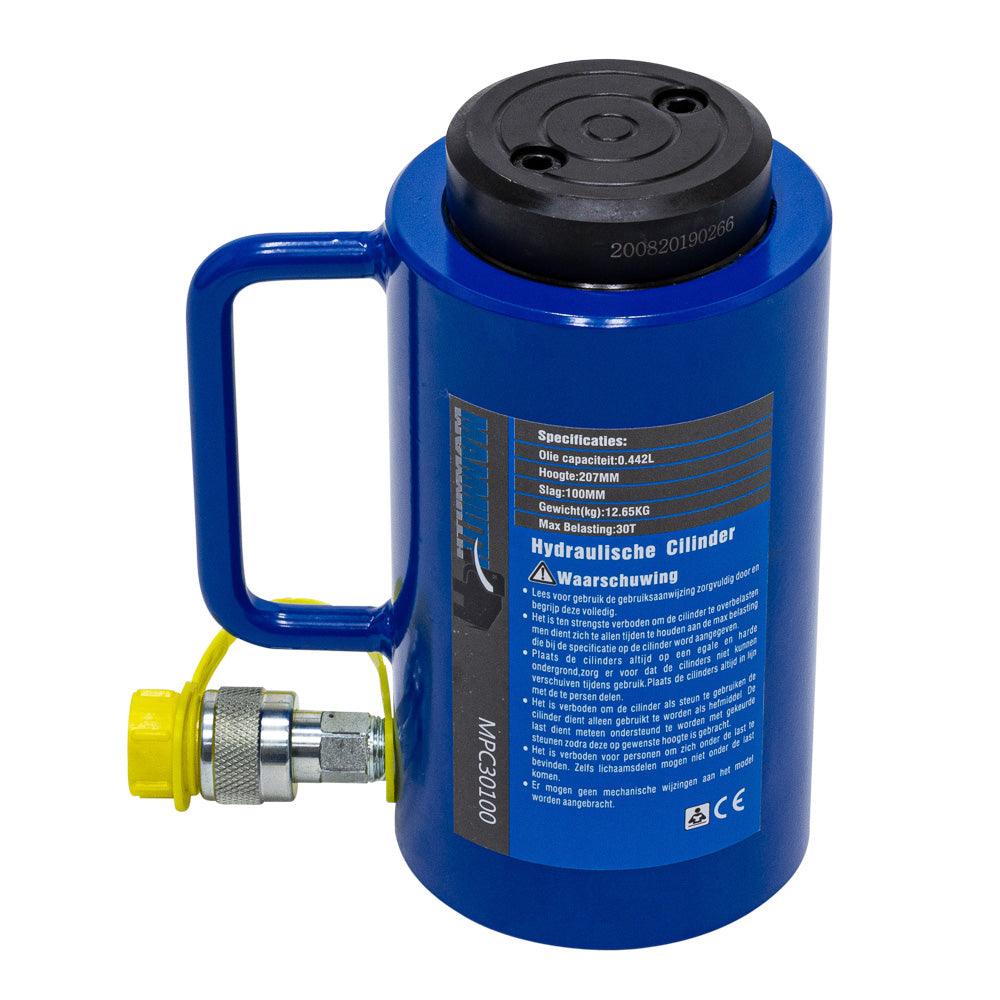 MAMMUTH Hydraulikzylinder 30 Tonnen Zylinder Schlag Hub 100mm MPC30100 - Tools.de TP Profishop GmbH