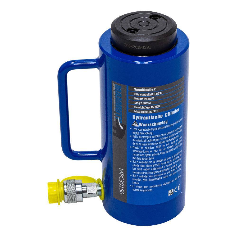 MAMMUTH Hydraulikzylinder 30 Tonnen Zylinder Schlag Hub 150mm MPC30150 - Tools.de TP Profishop GmbH