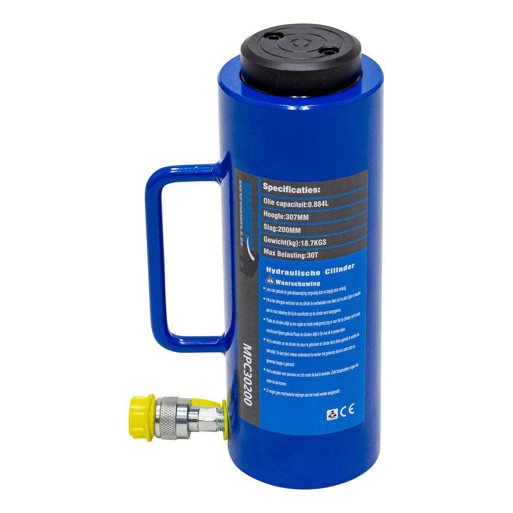 MAMMUTH Hydraulikzylinder 30 Tonnen Zylinder Schlag Hub 200mm MPC30200 - Tools.de TP Profishop GmbH