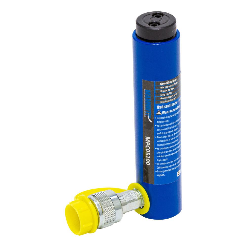 MAMMUTH Hydraulikzylinder 5 Tonnen Zylinder Schlag Hub 100mm MPC05100 - Tools.de TP Profishop GmbH