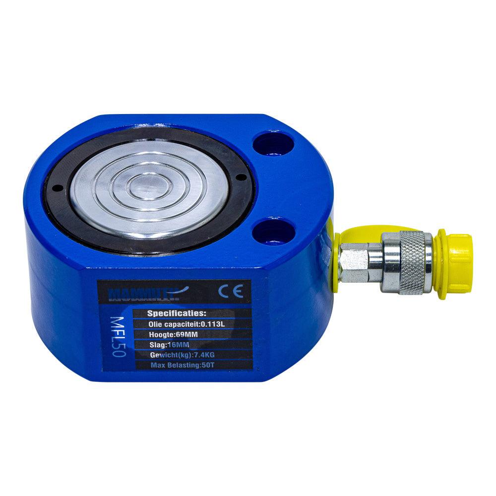 MAMMUTH Hydraulikzylinder 50 Tonnen Kurzhubzylinder Hub 16mm Zylinder MFL50 - Tools.de TP Profishop GmbH