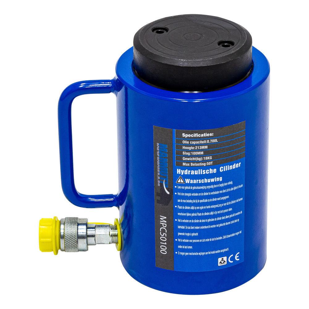 MAMMUTH Hydraulikzylinder 50 Tonnen Zylinder Schlag Hub 100mm MPC50100 - Tools.de TP Profishop GmbH
