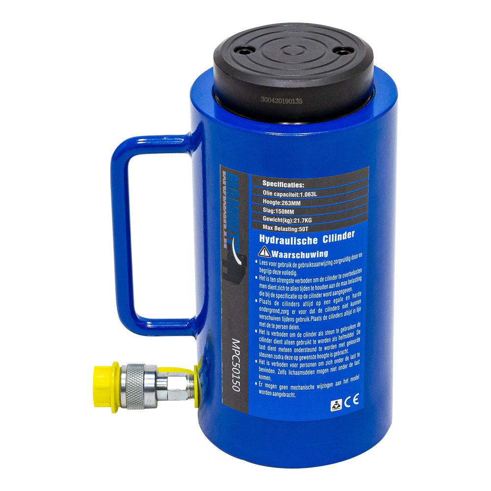 MAMMUTH Hydraulikzylinder 50 Tonnen Zylinder Schlag Hub 150mm MPC50150 - Tools.de TP Profishop GmbH