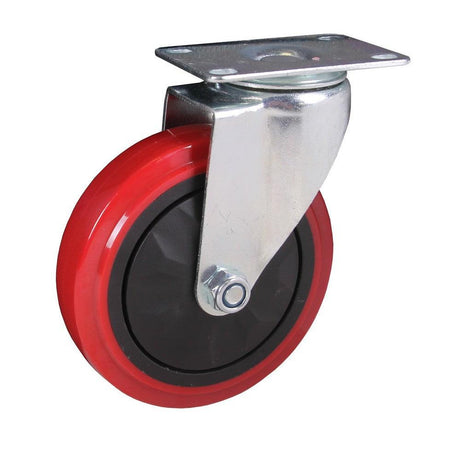 MAMMUTH Lenkrolle 150kg 125 x 25mm PU Ersatzrad Ersatzrolle Rolle W125PS - Tools.de TP Profishop GmbH