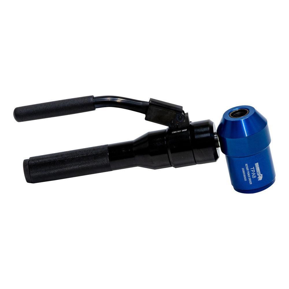 MAMMUTH Lochstanze mit Drehkopf / Stanzwerkzeug / Blechlocher Hydraulisch TPA8 - Tools.de TP Profishop GmbH