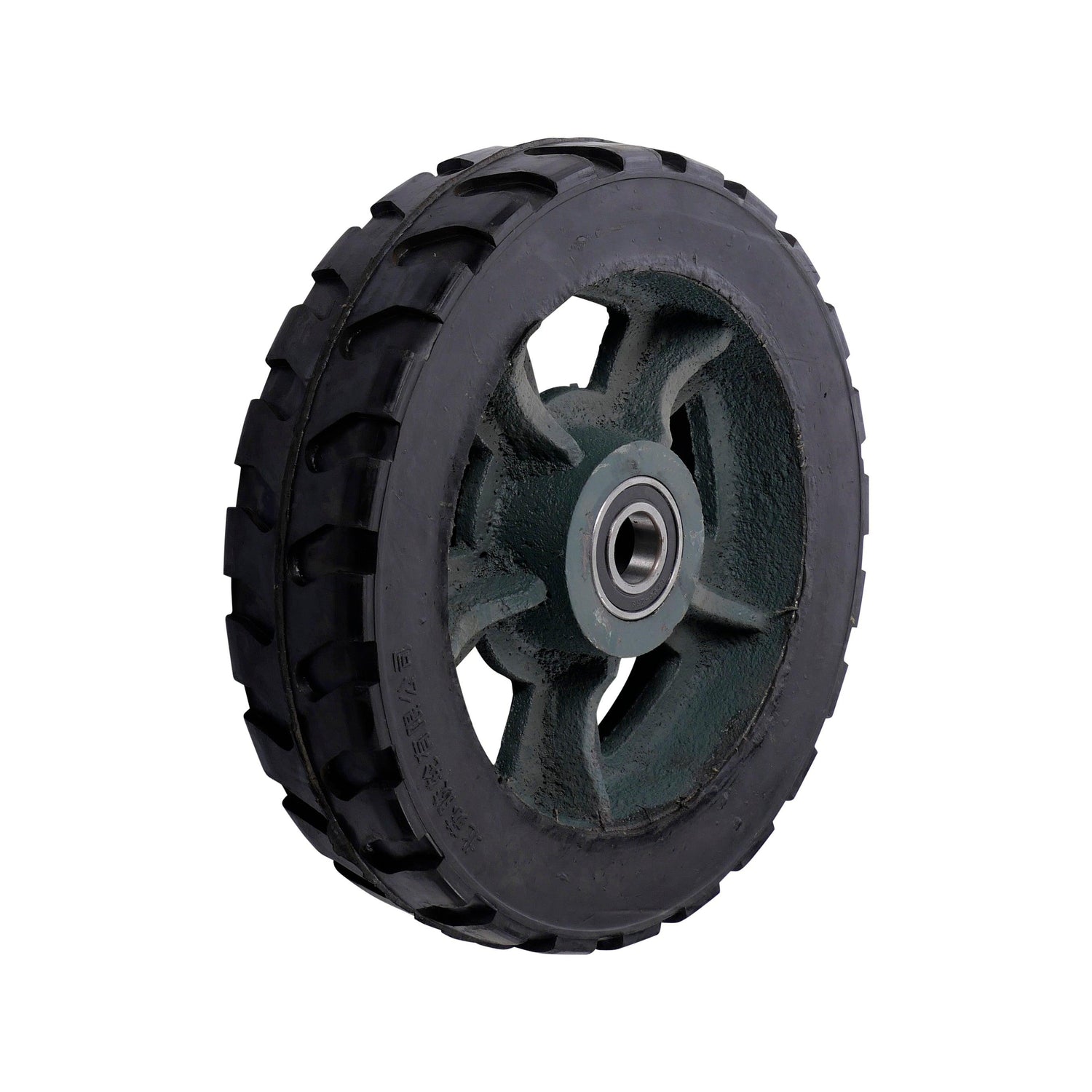 MAMMUTH Loses Rad 1000kg 350 x 80mm Massiv Gummi Schwerlastrolle Rolle Ersatzrolle WHR14 - Tools.de TP Profishop GmbH