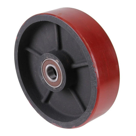 MAMMUTH Loses Rad 180 x 50mm PU Ersatzrolle Ersatzrad für Gabelhubwagen PT20BW - Tools.de TP Profishop GmbH
