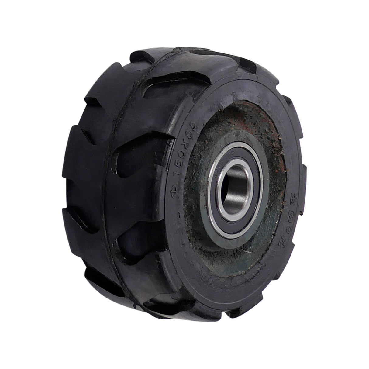 MAMMUTH Loses Rad 500kg 150 x 65mm Massiv Gummi Schwerlastrolle Rolle Ersatzrolle WHR06 - Tools.de TP Profishop GmbH