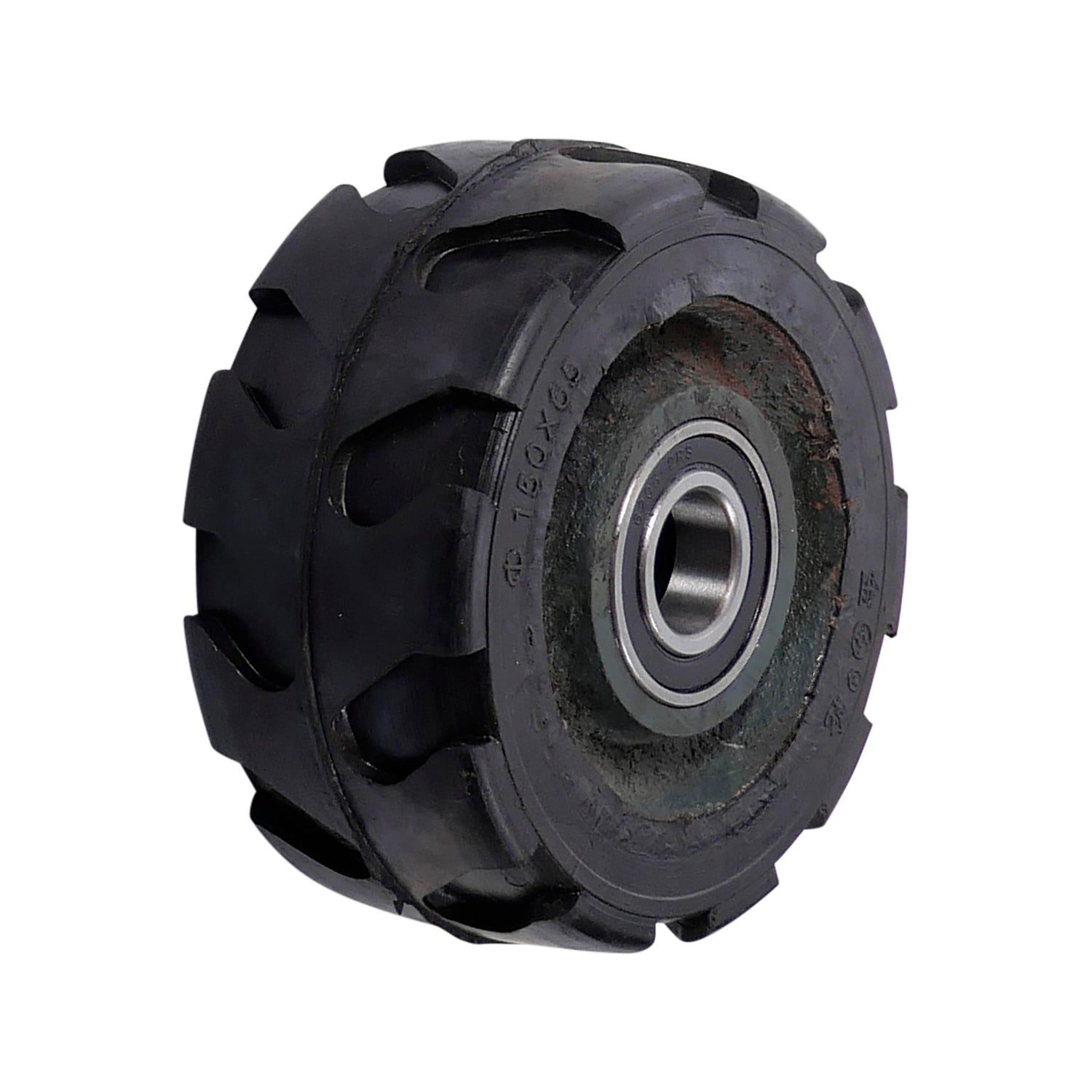 MAMMUTH Loses Rad 500kg 150 x 65mm Massiv Gummi Schwerlastrolle Rolle Ersatzrolle WHR06 - Tools.de TP Profishop GmbH