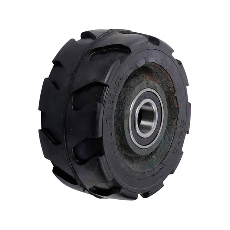MAMMUTH Loses Rad 500kg 150 x 65mm Massiv Gummi Schwerlastrolle Rolle Ersatzrolle WHR06 - Tools.de TP Profishop GmbH