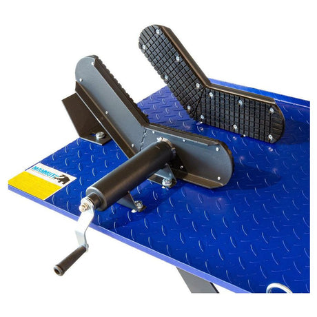 MAMMUTH Motorradhebebühne Parallel 450kg Hydraulisch mit Fußpedal ML45PH - Plattformgröße = 2200 x 680 mm - Tools.de TP Profishop GmbH