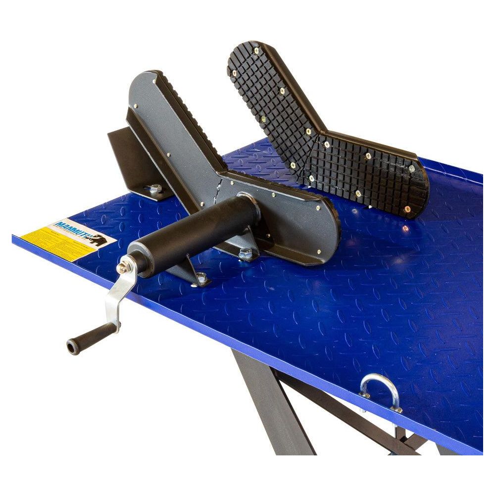 MAMMUTH Motorradhebebühne Parallel 450kg Hydraulisch und Pneumatisch mit Fußpedal ML45PA - Tools.de TP Profishop GmbH