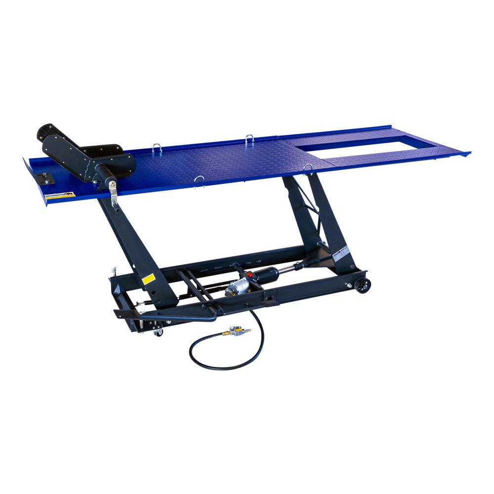 MAMMUTH Motorradhebebühne Parallel 450kg Hydraulisch und Pneumatisch mit Fußpedal ML45PA - Tools.de TP Profishop GmbH