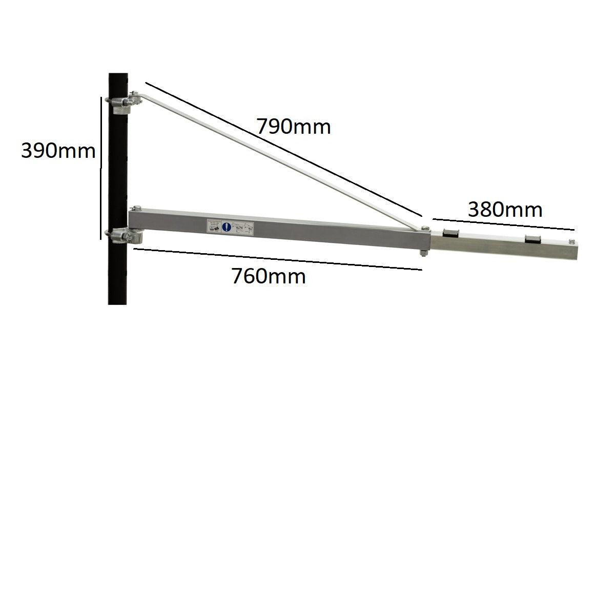 MAMMUTH Schwenkarm für Seilwinde / Seilzug-Tragarm HST1000 - Tools.de TP Profishop GmbH