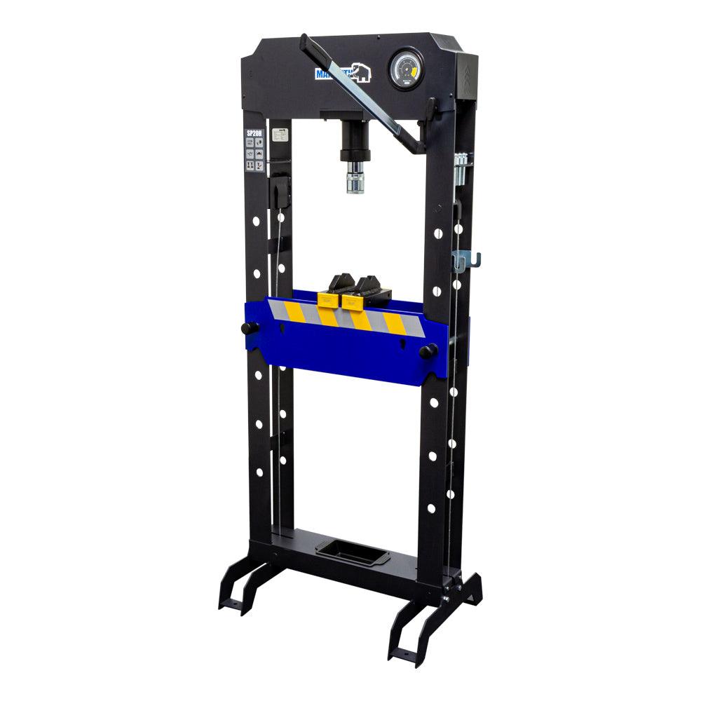 MAMMUTH Werkstattpresse 20 Tonnen Hyraulikpresse Handpumpe Manuell SP20H - Tools.de TP Profishop GmbH