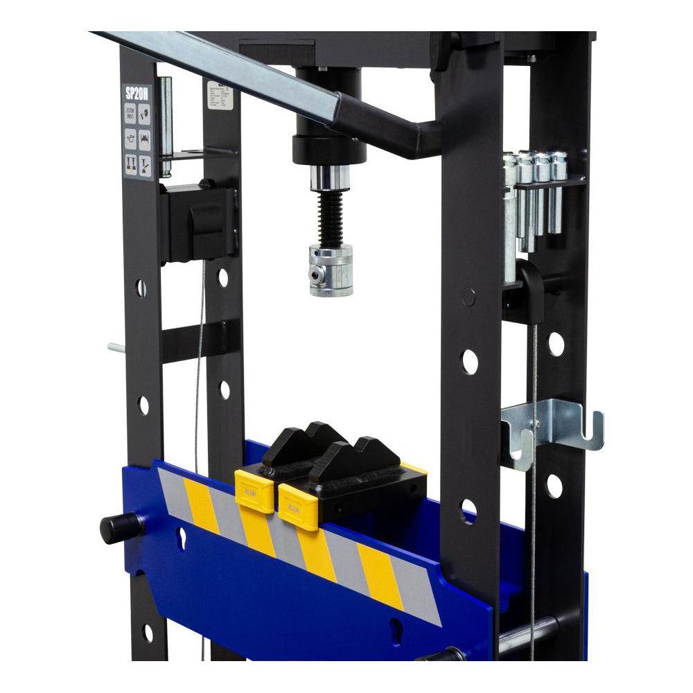 MAMMUTH Werkstattpresse 20 Tonnen Hyraulikpresse Handpumpe Manuell SP20H - Tools.de TP Profishop GmbH