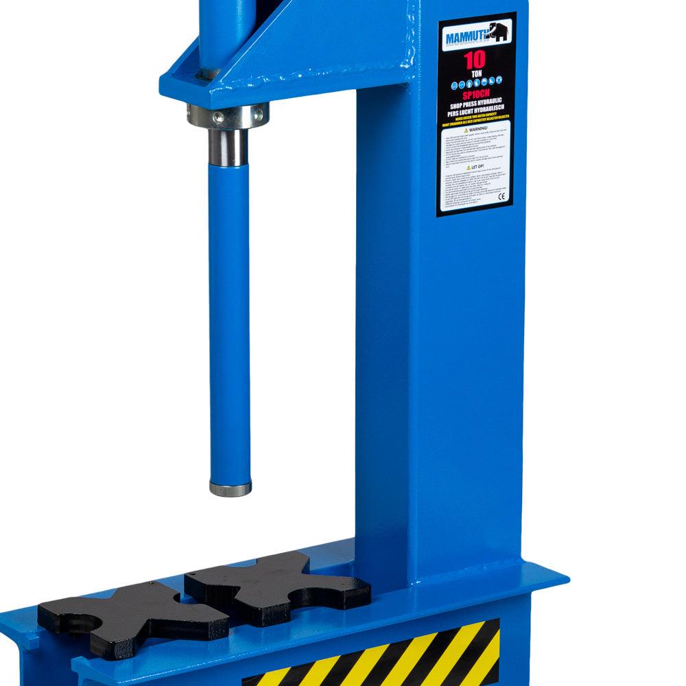 MAMMUTH Werkstattpresse C-Typ Hydraulisch 10 Tonnen Hydraulikpresse SP10CH - Tools.de TP Profishop GmbH