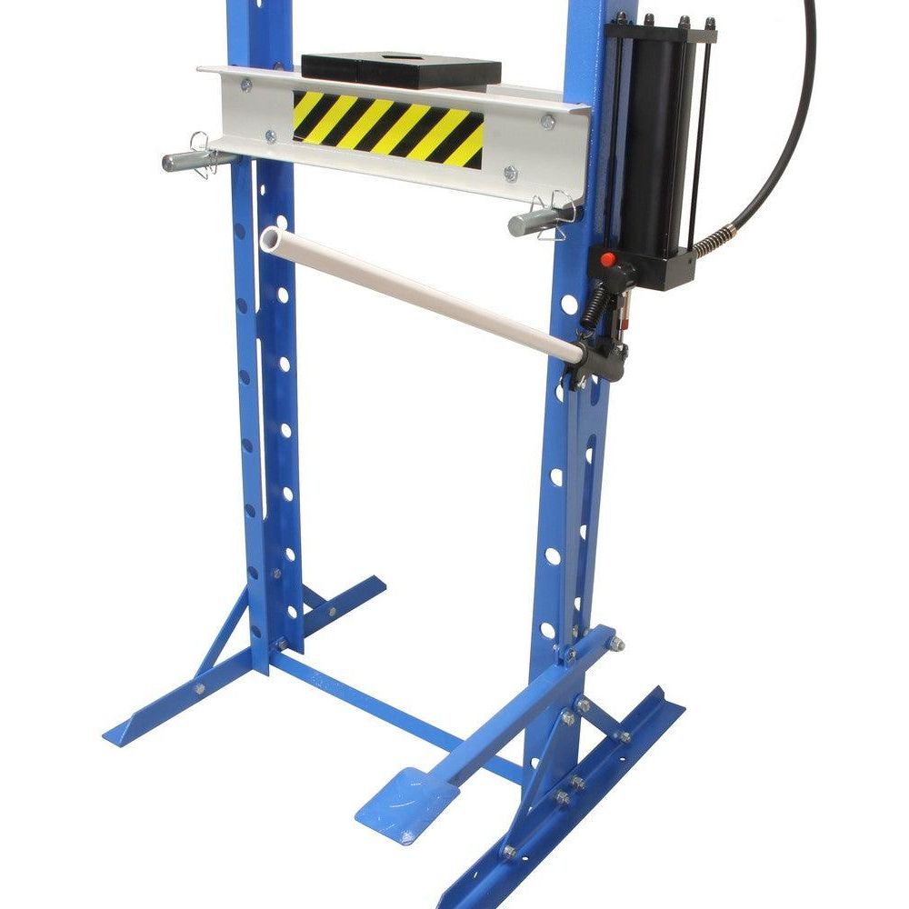MAMMUTH Werkstattpresse mit Fußpedal 20 Tonnen Hydraulikpresse Manuelle Betätigung SP20HV, manuelle Betätigung , Rahmen verschraubt - Tools.de TP Profishop GmbH