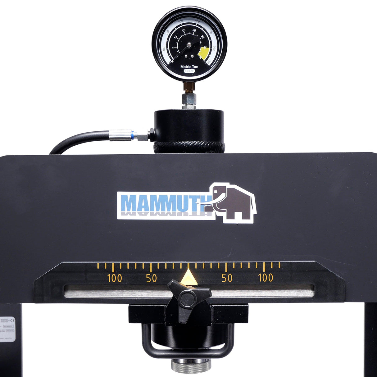 MAMMUTH Werkstattpresse mit Fußpedal 30 Tonnen Hydraulikpresse Handpumpe Manuell SP30XHAM - Tools.de TP Profishop GmbH