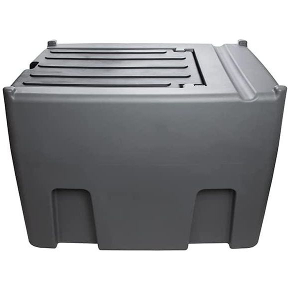 Mobile Tankstelle Diesel 400l, Transporttank 400 Liter - Dieseltank - Mobile Tankanlage, Tankstelle Tankanlage Diesel mit 12V Pumpe (Kabel 4m) und Zapfpistole mit 4m Schlauch - Tools.de TP Profishop GmbH