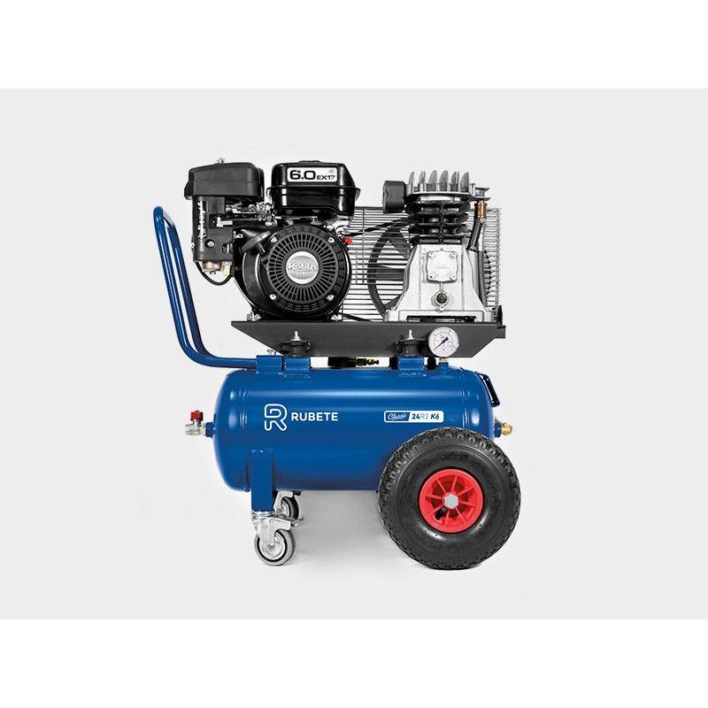 Profi Benzin Kompressor CLASSIC 24R2 K6 300L/Min 8 Bar max. - Tools.de TP Profishop GmbH