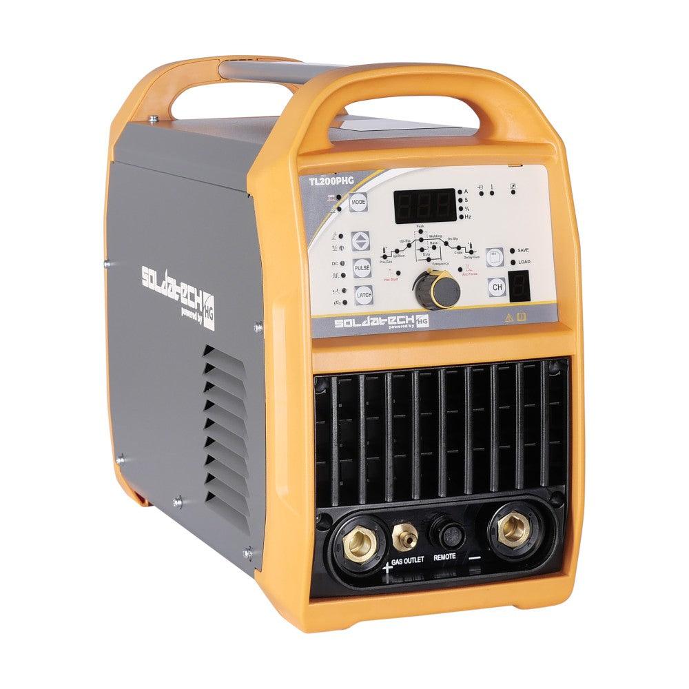 Soldatech IGBT WIG-Schweißgerät 200A torch-control MMA-Schweißinverter 200A / WIG-DC-Inverter / Schweißgerät / Schweißgerät TL200PHG - Tools.de TP Profishop GmbH