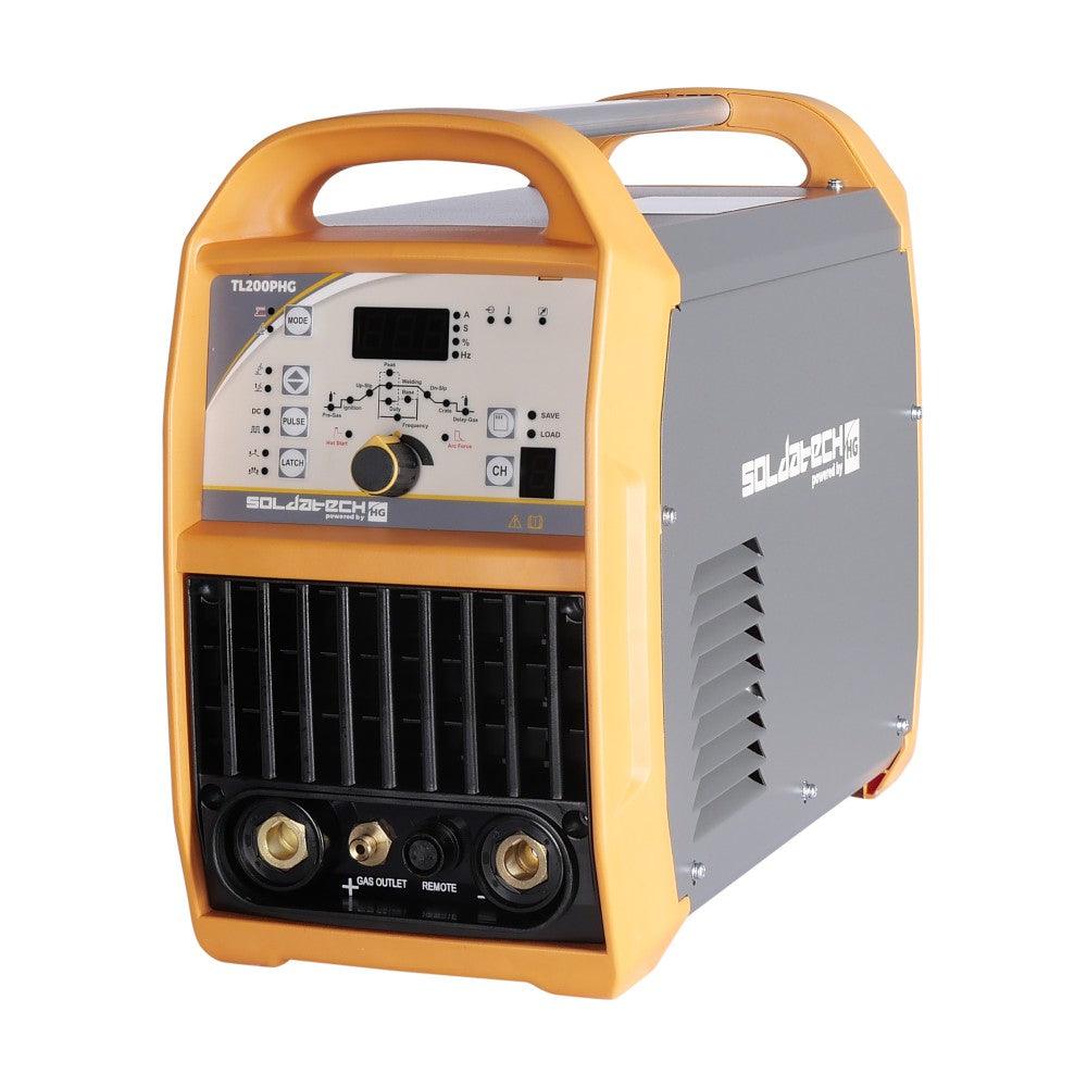 Soldatech IGBT WIG-Schweißgerät 200A torch-control MMA-Schweißinverter 200A / WIG-DC-Inverter / Schweißgerät / Schweißgerät TL200PHG - Tools.de TP Profishop GmbH