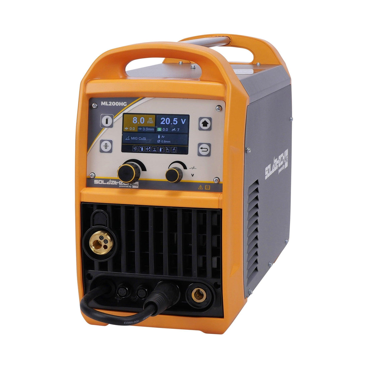 Soldatech Profi IGBT MIG MAG Synergisch Schweißgerät 200A ML200HG - Tools.de TP Profishop GmbH