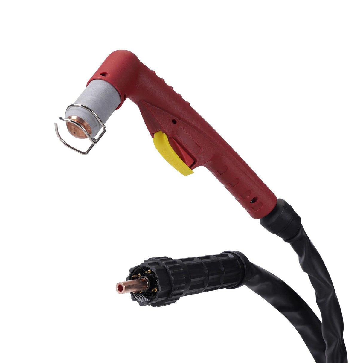 Soldatech Schneidepistole Plasmabrenner PL141 / Plasmaschneidbrenner / Schneidbrenner Schlauchpaket mit Kabelanschluss, Pilotlichtbogen Start abgeschlossen 140 A, 6 m - PL141M6 - Tools.de TP Profishop GmbH